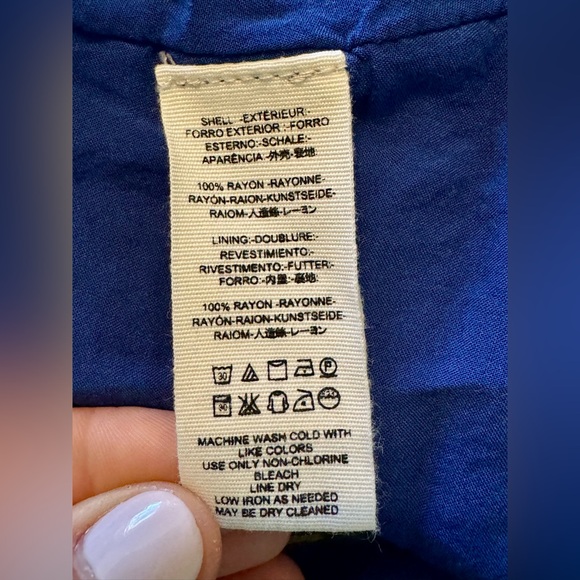 Free People Printed Love of My Life Midi Dress Floral Blue XS Button Front Midi - Picture 14 of 16